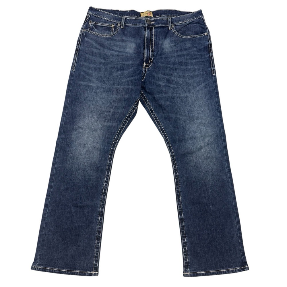 Wrangler 20X Straight Leg Jeans Denim Blue Men‎ 40x32  Workwear Western Utility